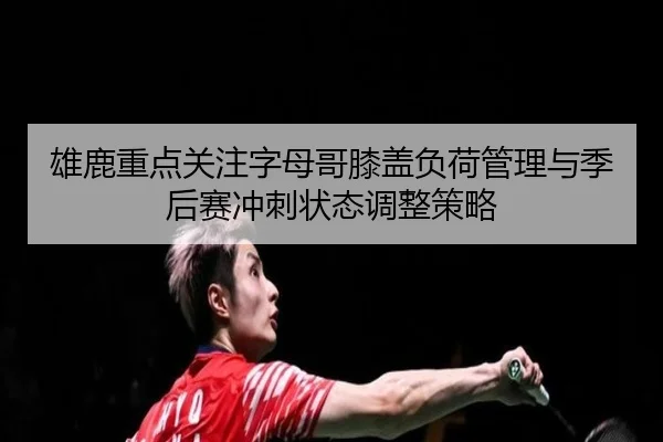 雄鹿重点关注字母哥膝盖负荷管理与季后赛冲刺状态调整策略